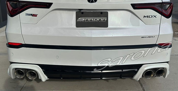 Custom Acura MDX  SUV/SAV/Crossover Rear Lip/Diffuser (2021 - 2024) - $650.00 (Part #AC-012-RA)